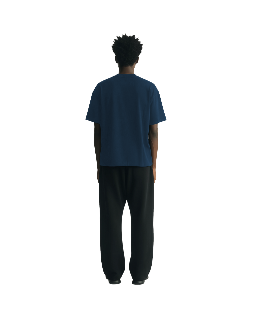 Cropped T-Shirt (Blue)