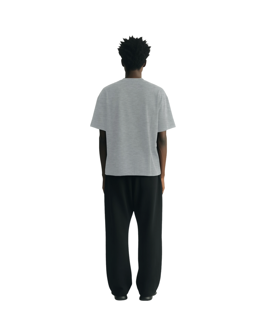 Cropped T-Shirt (Grey)