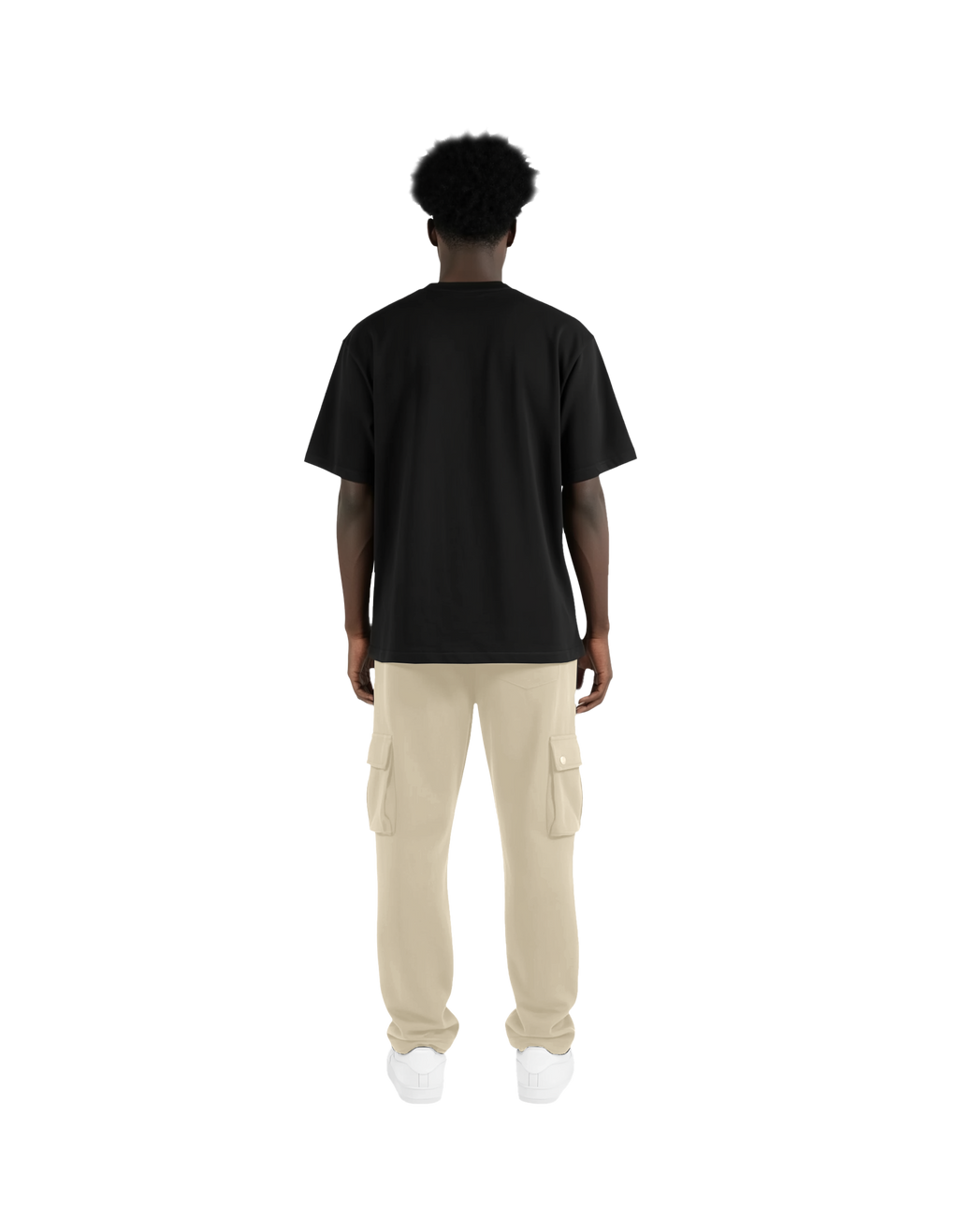 Cargo Sweatpants (Beige)