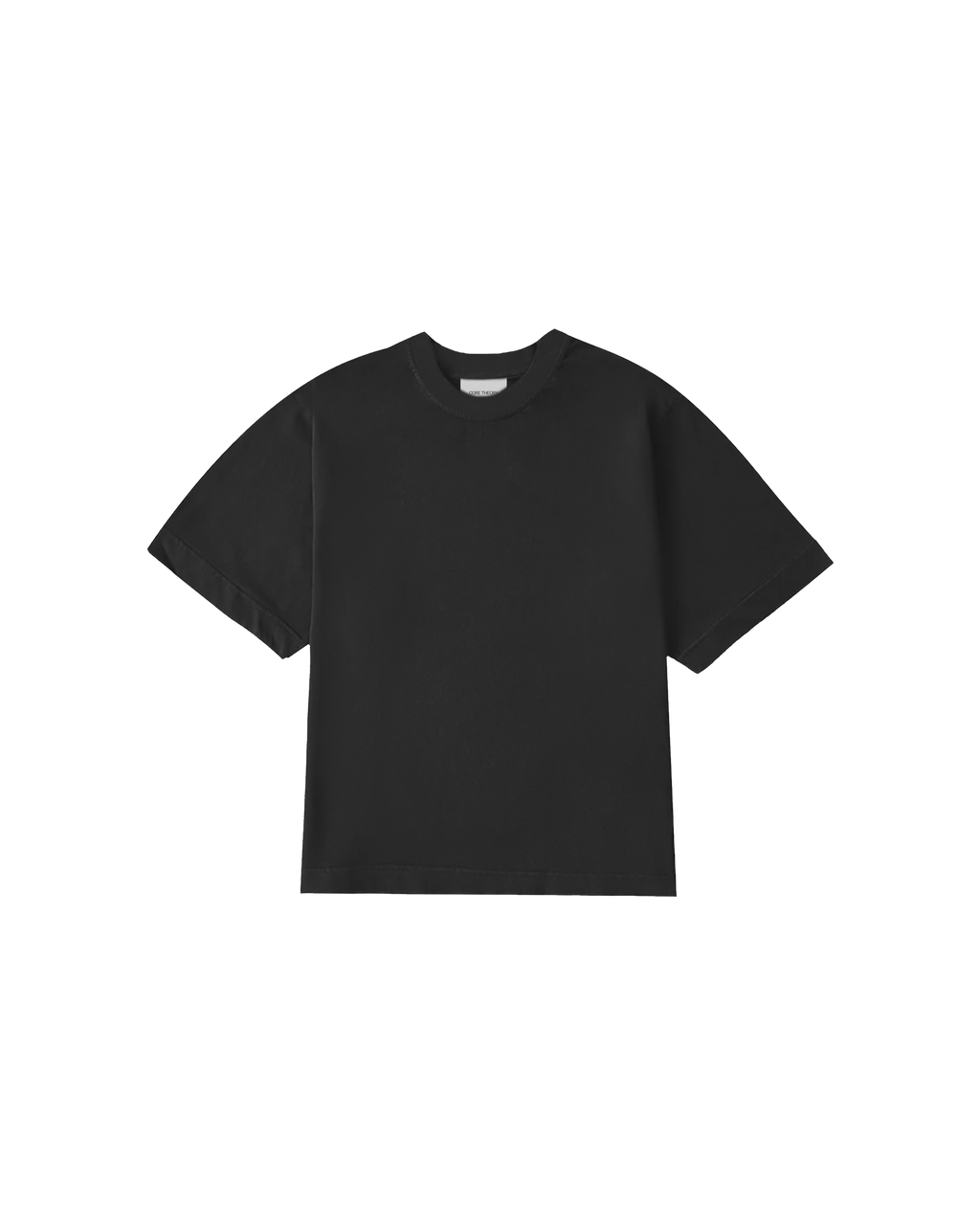 Cropped T-Shirt (Black)