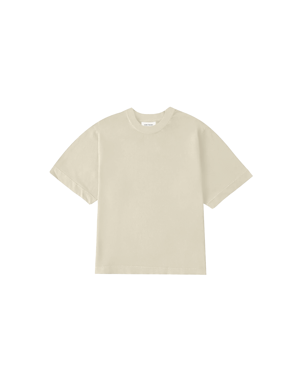 Cropped T-Shirt (Beige)