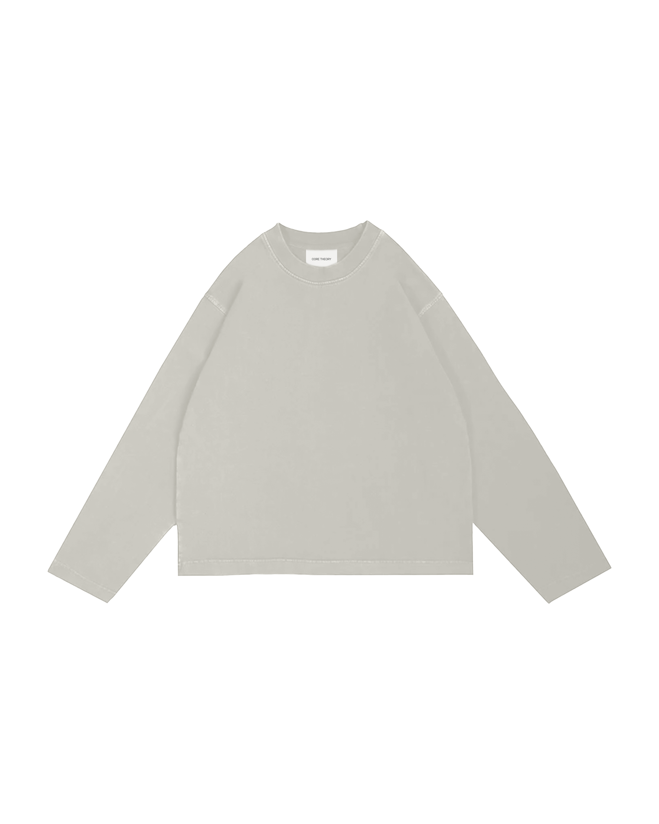 Cropped Long Sleeve (Beige)