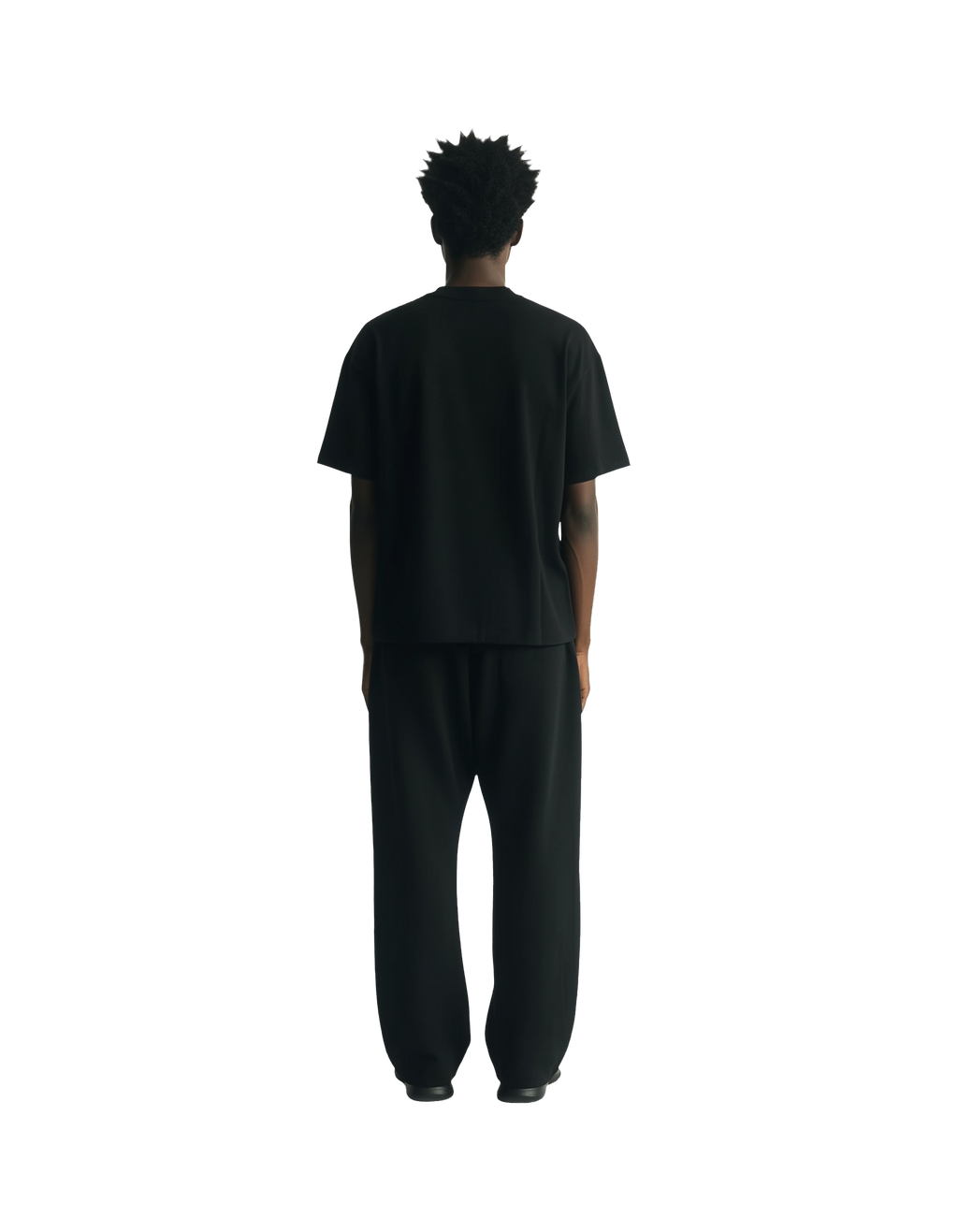 Cropped T-Shirt (Black)