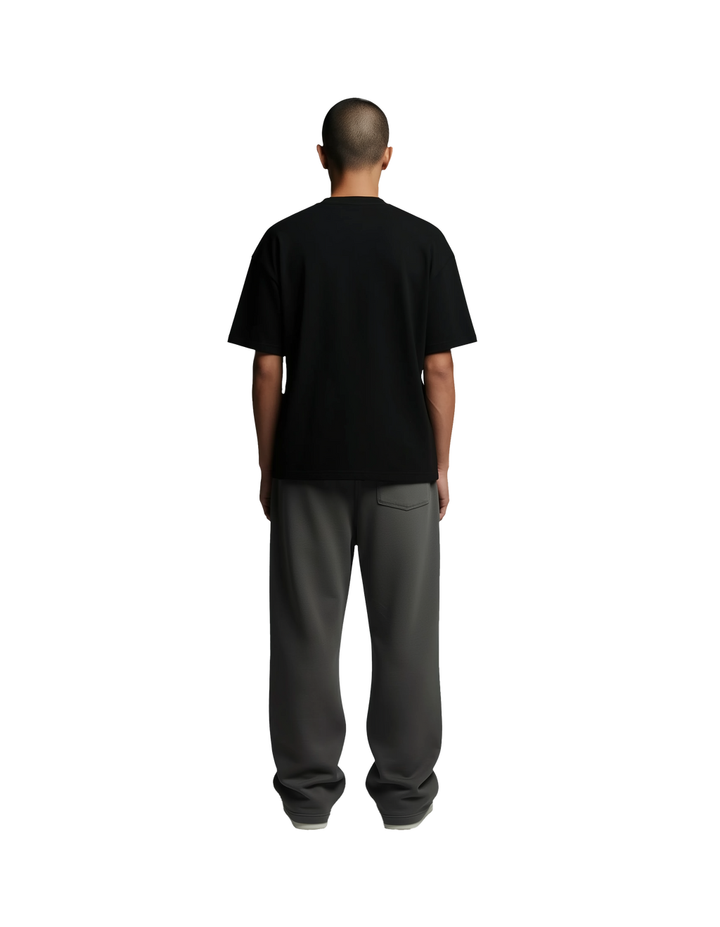 Drop Shoulder T-Shirt (Black)