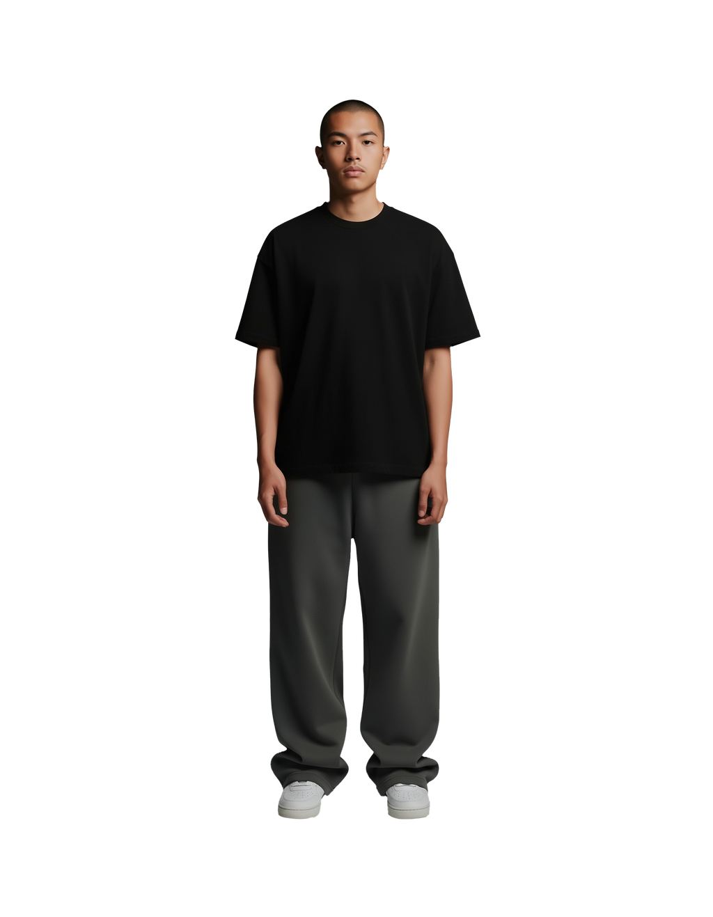 Drop Shoulder T-Shirt (Black)