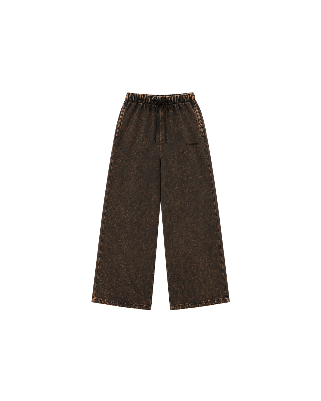 DARK OAK FAED LOOSE FIT TROUSER