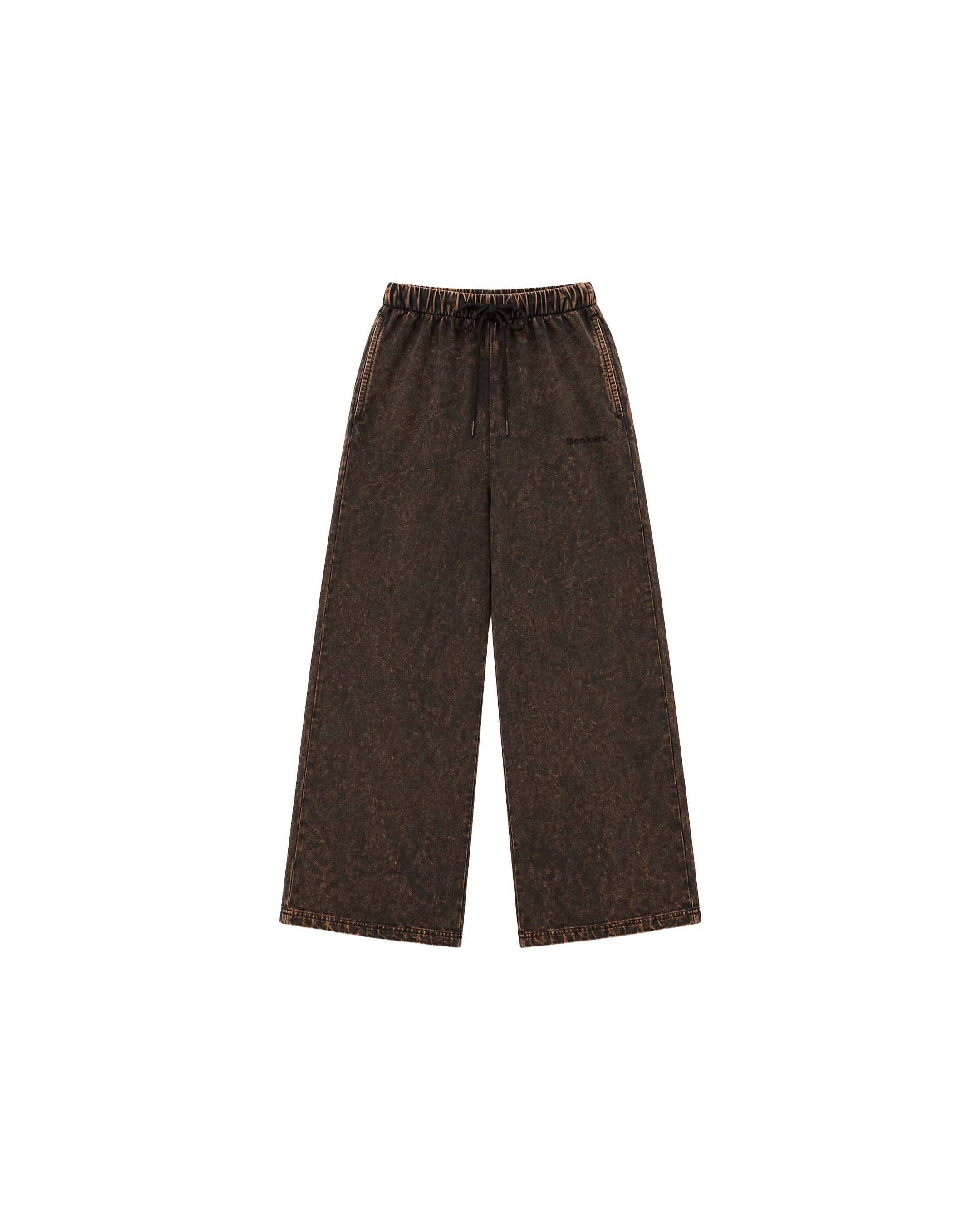 DARK OAK FAED LOOSE FIT TROUSER