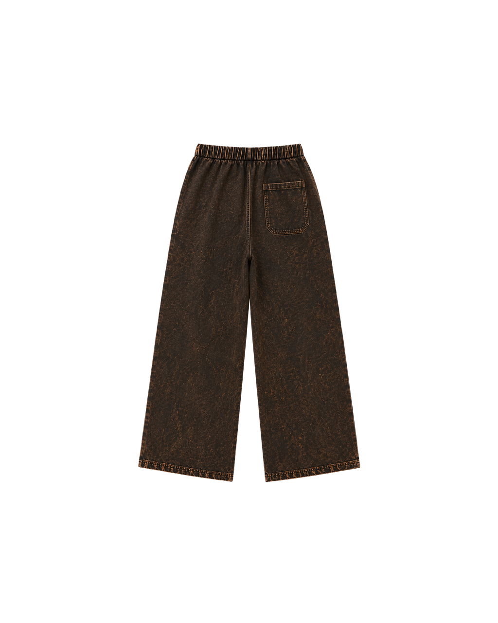DARK OAK FAED LOOSE FIT TROUSER