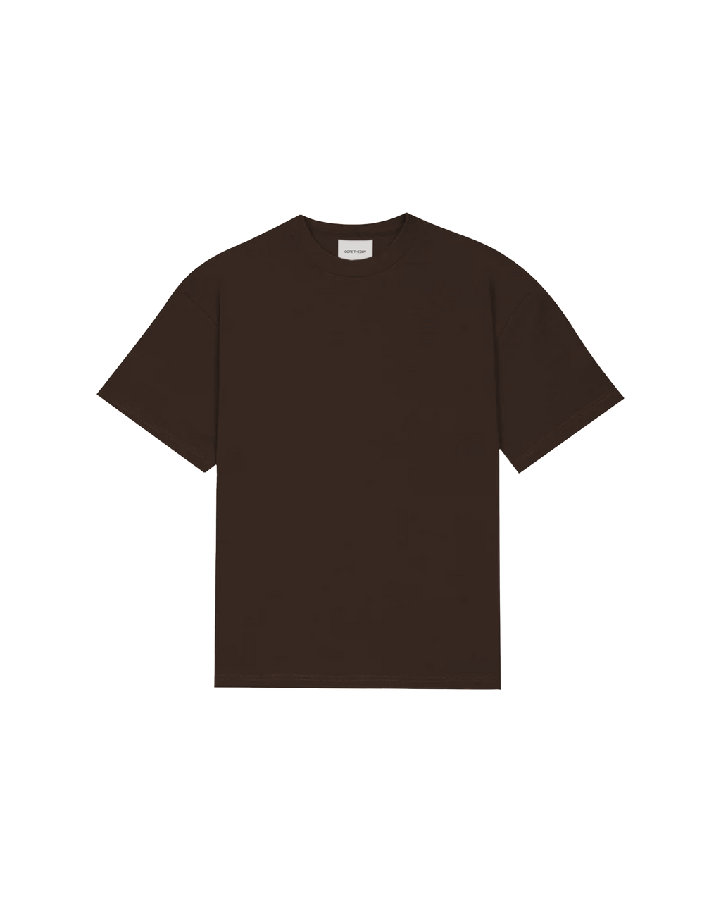 Drop Shoulder T-Shirt (Brown)
