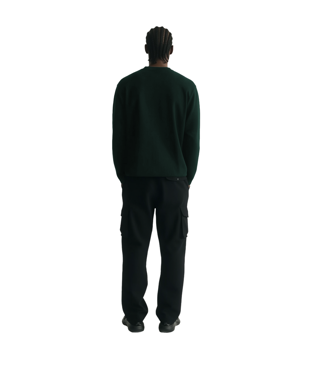 Cropped Long Sleeve (Green)