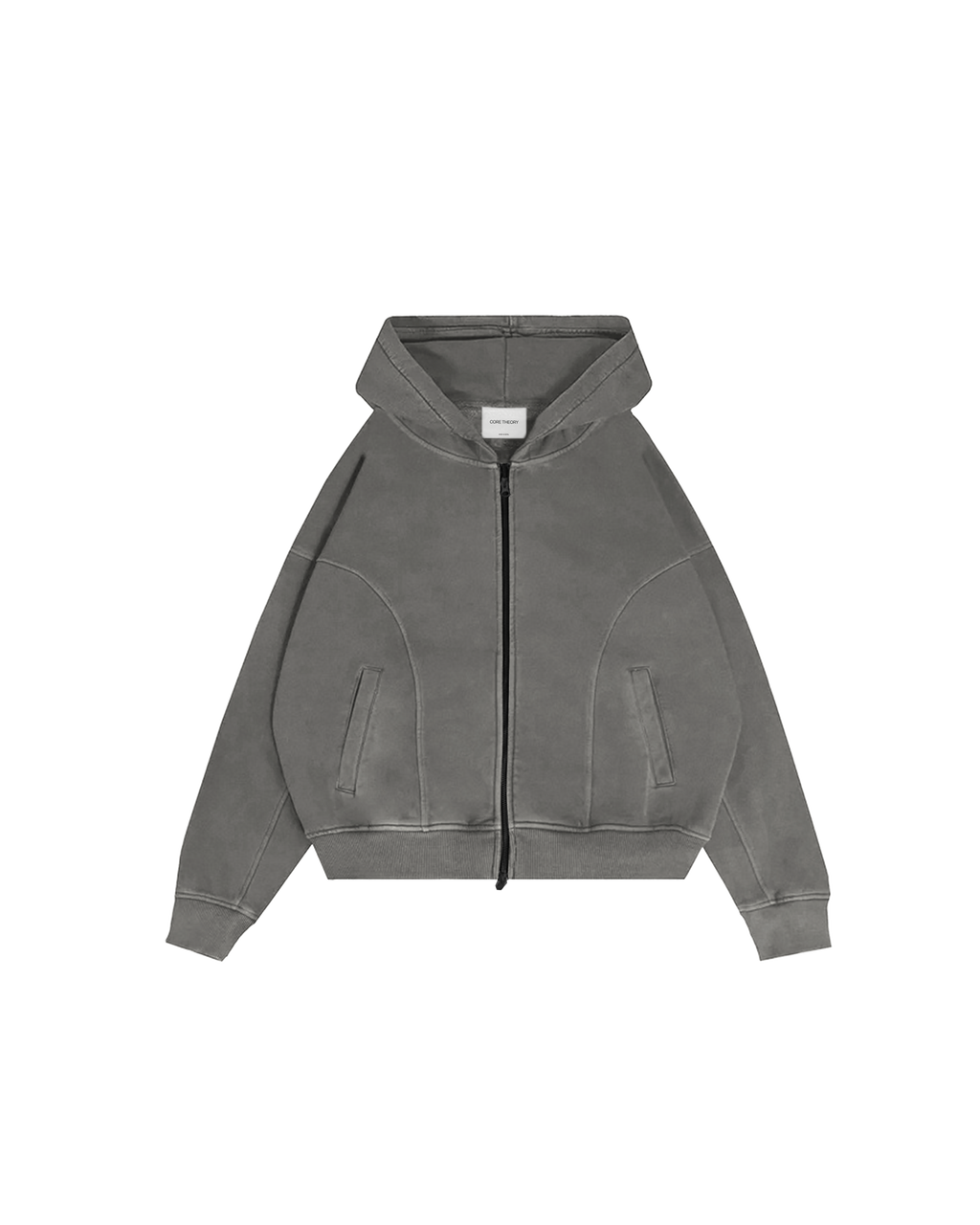 Signature Zip Hoodie (Grey)