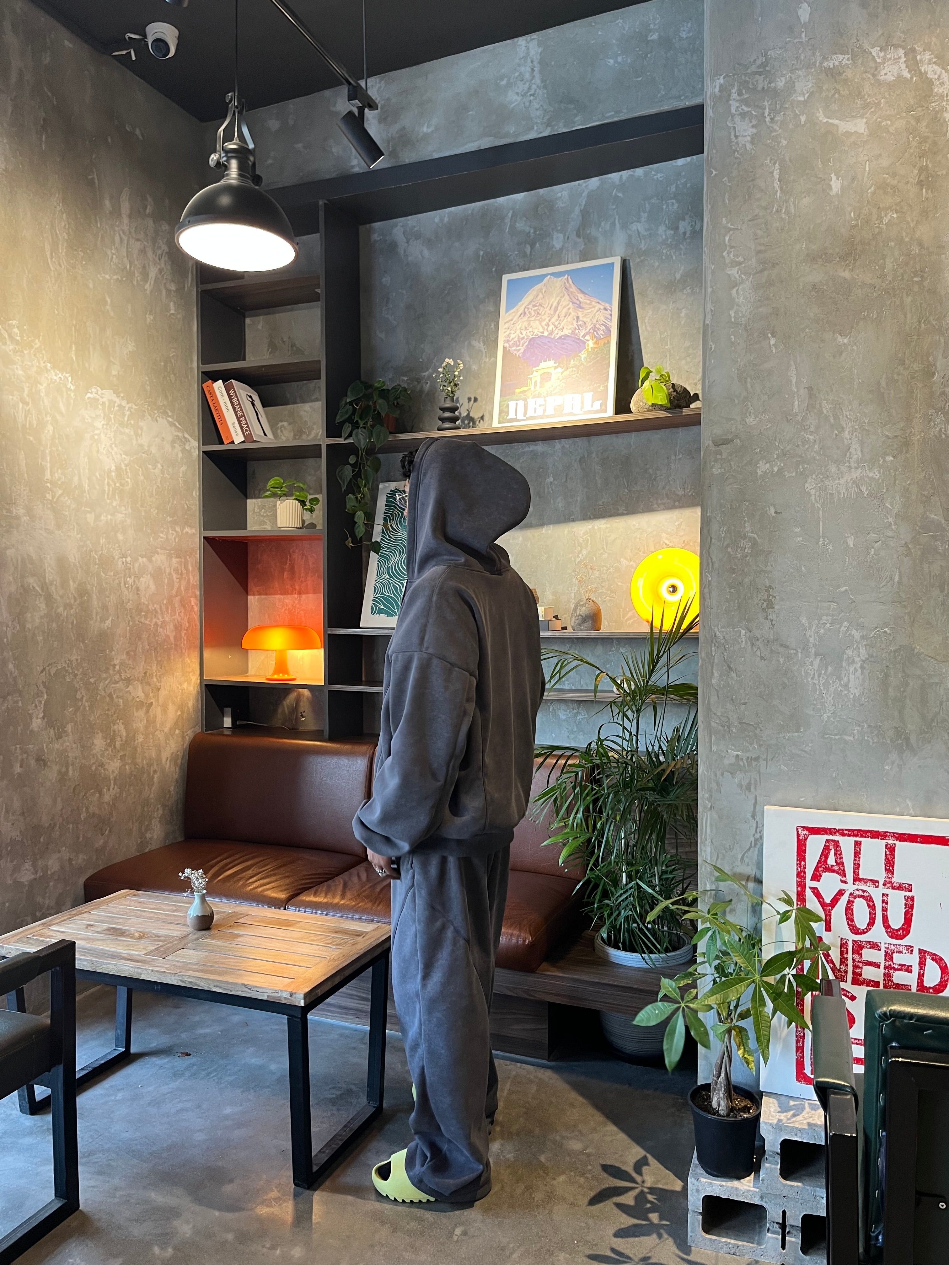 Signature Zip Hoodie (Dark Grey)