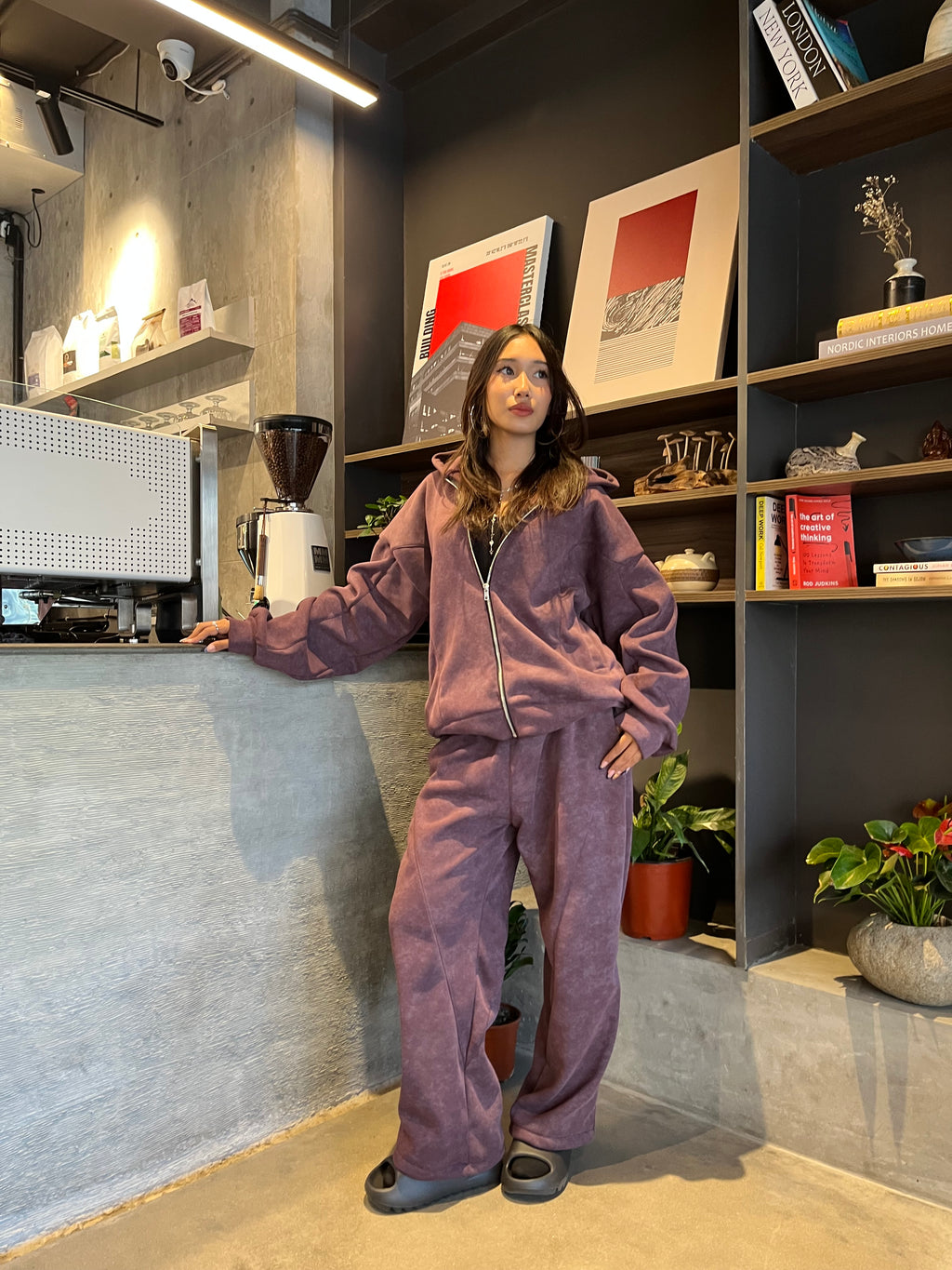 Signature Trouser (Purple)