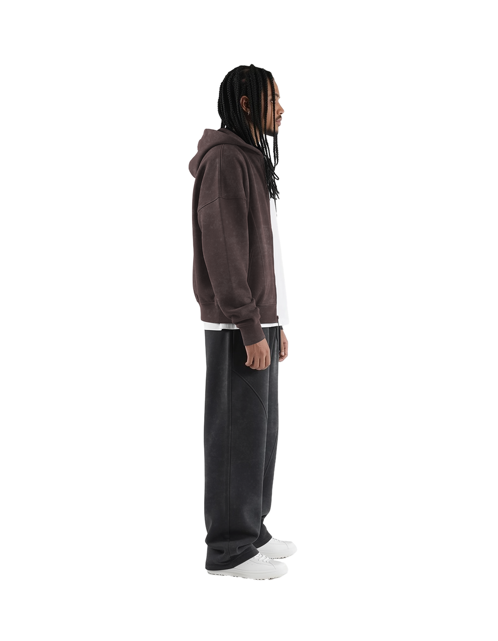 Signature Zip Hoodie (Purple)