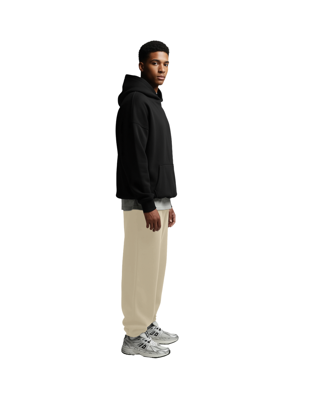 Baggy Jogger (Beige)