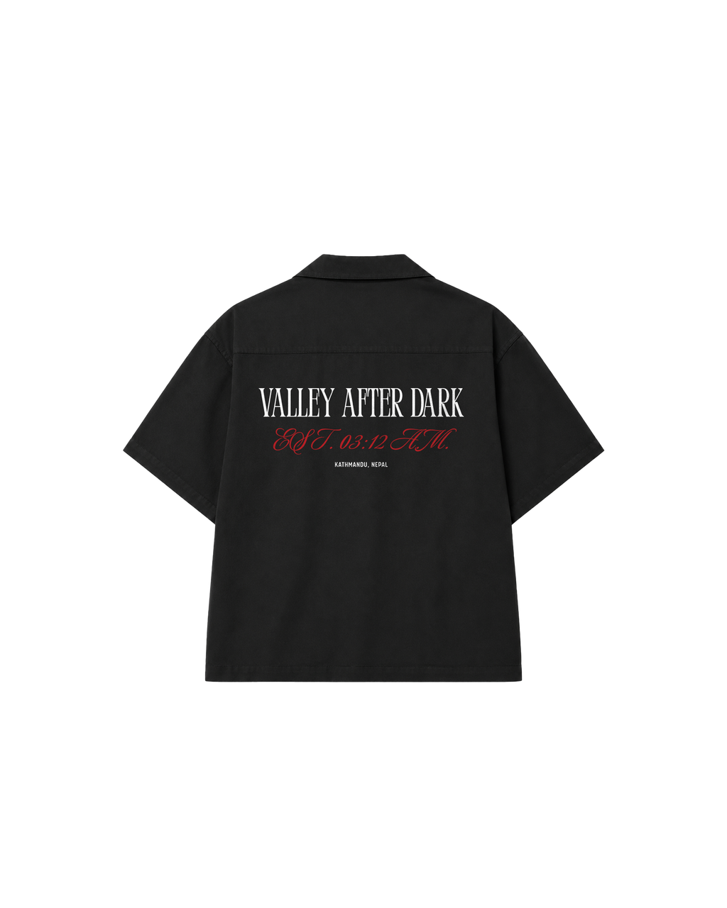VALLEY AFTER DARK SHIRT (BLACK)