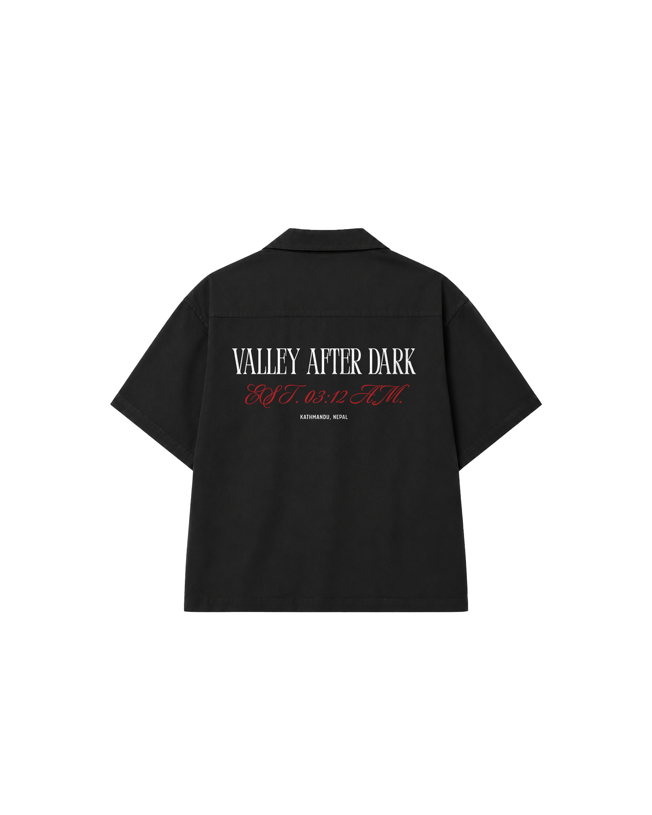 VALLEY AFTER DARK SHIRT (BLACK)