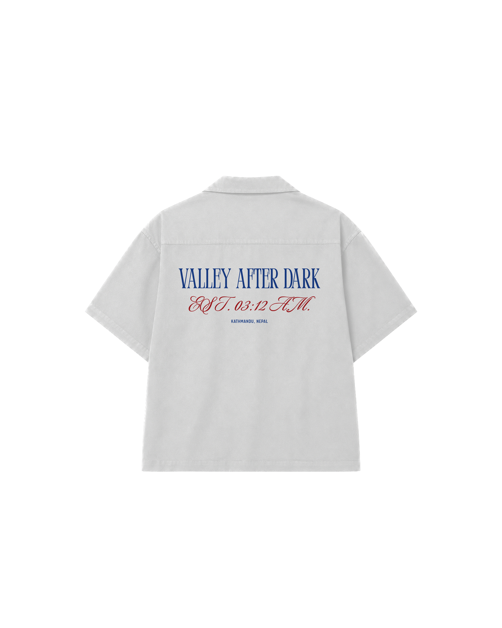 VALLEY AFTER DARK SHIRT (WHITE)