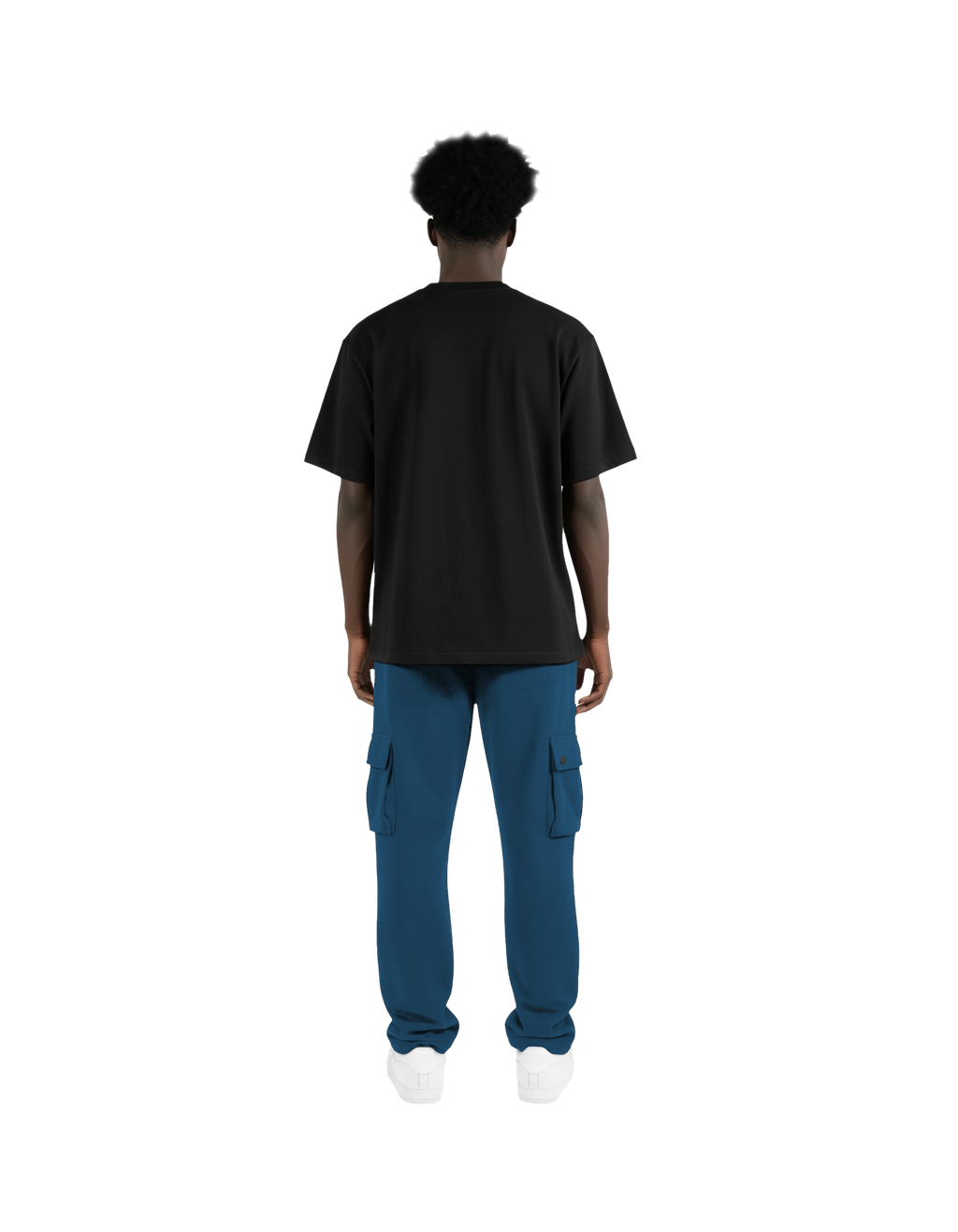 Cargo Sweatpants (Blue)