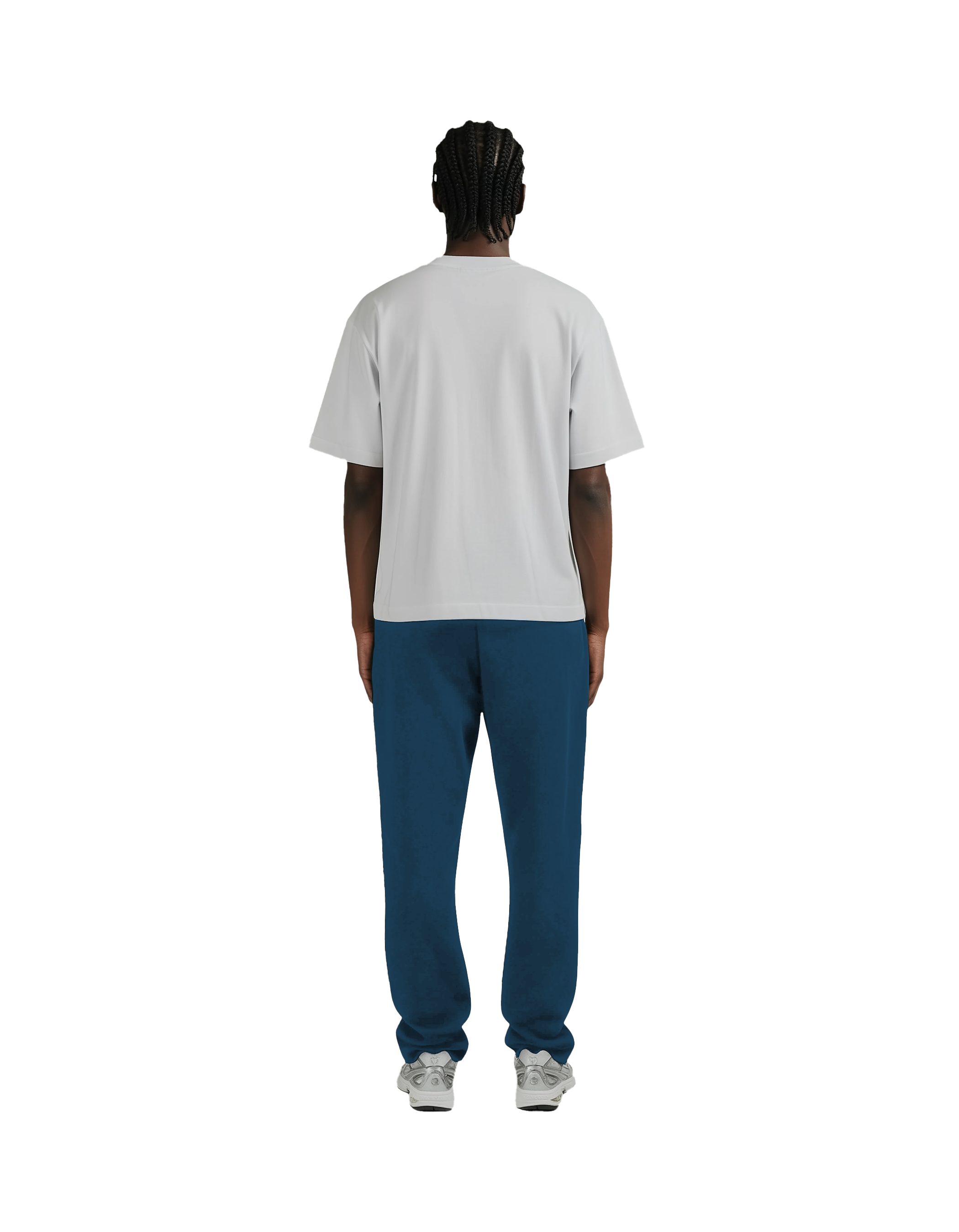 Open Bottom Sweatpant (Blue)