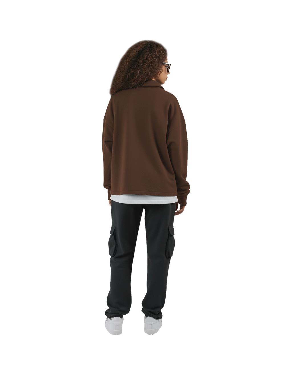 Collared Sweater (Brown)
