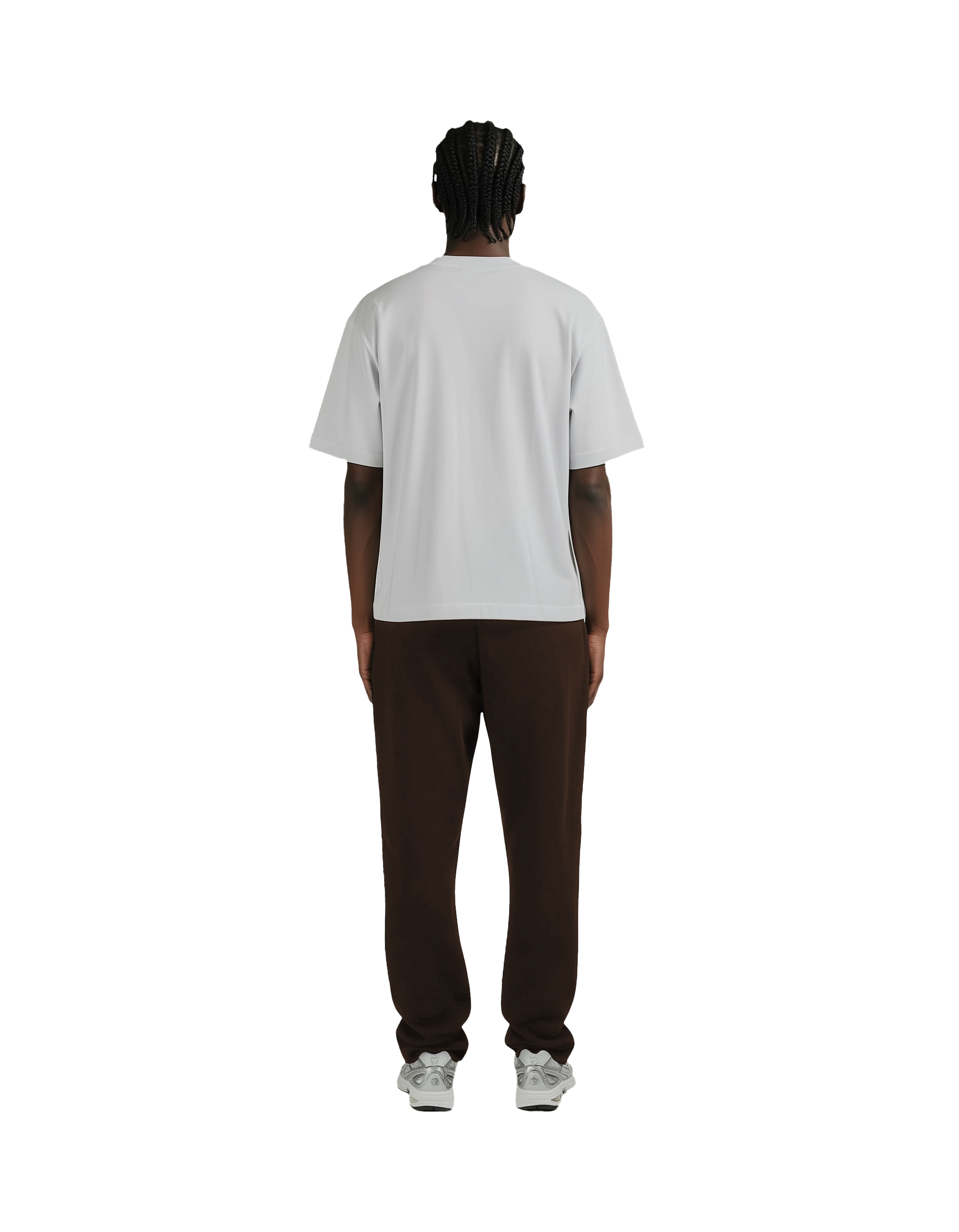 Open Bottom Sweatpant (Brown)