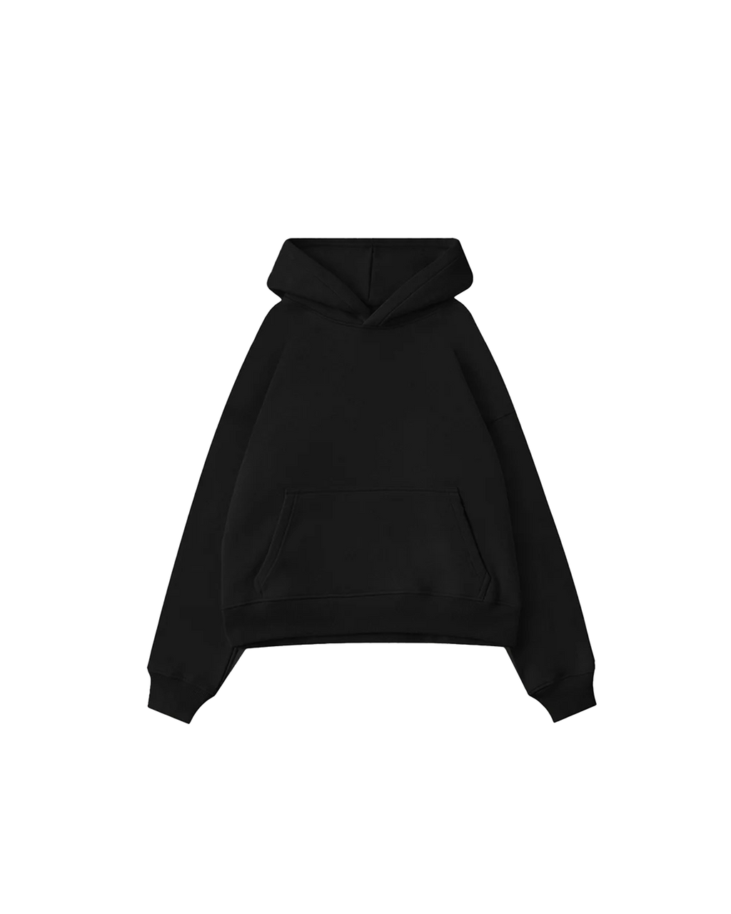 Cropped Hoodie (Black)