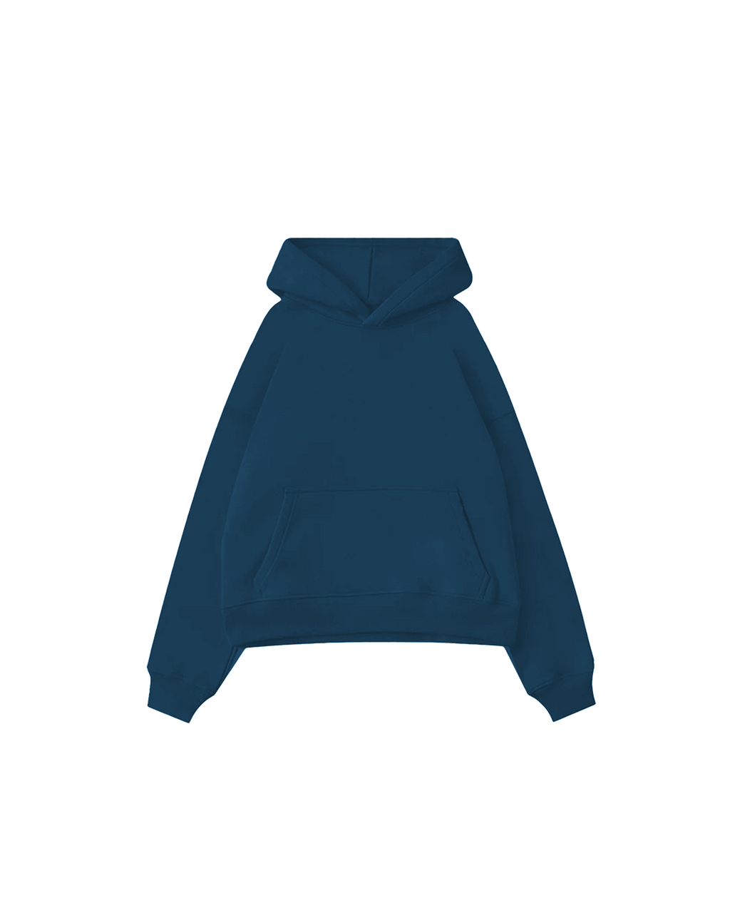 Cropped Hoodie (Blue)