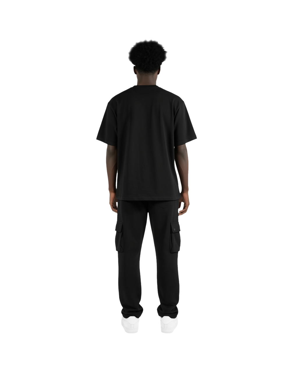 Cargo Sweatpants (Black)