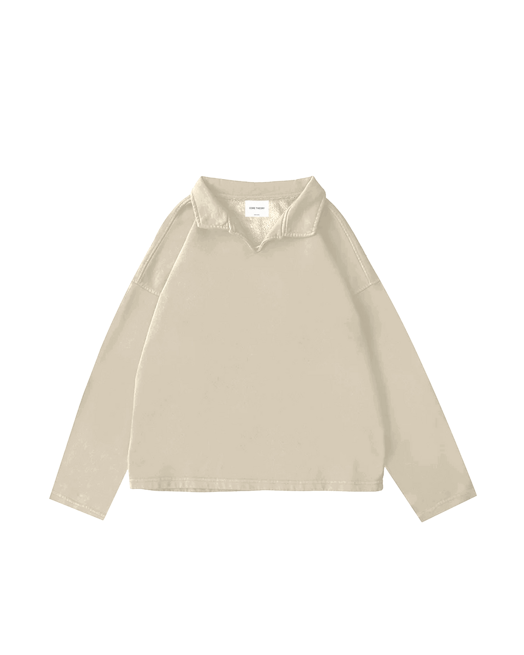 Collared Sweater (Beige)