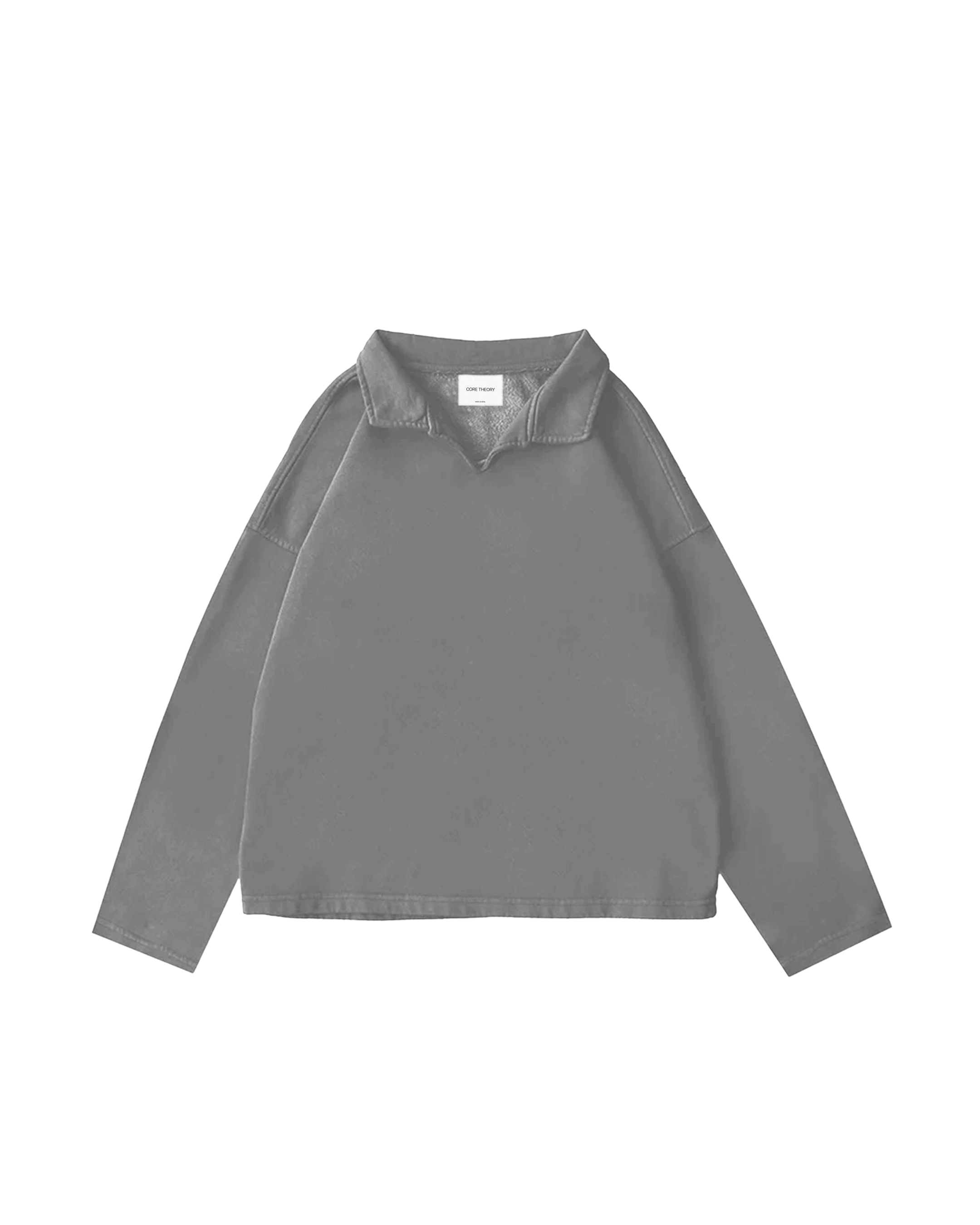 Collared Sweater (Grey)