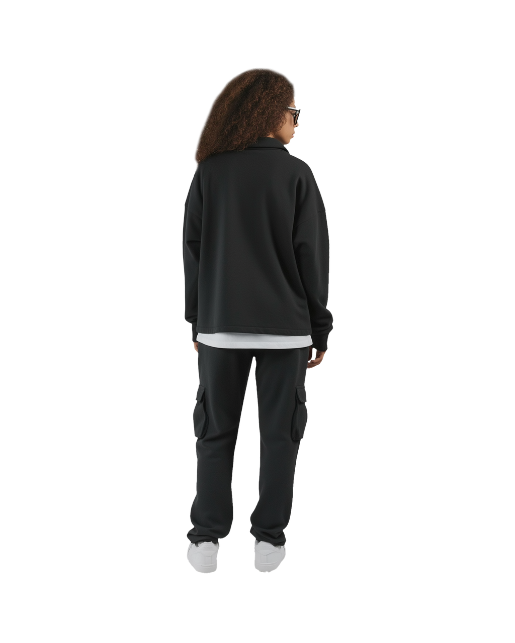 Collared Sweater (Black)