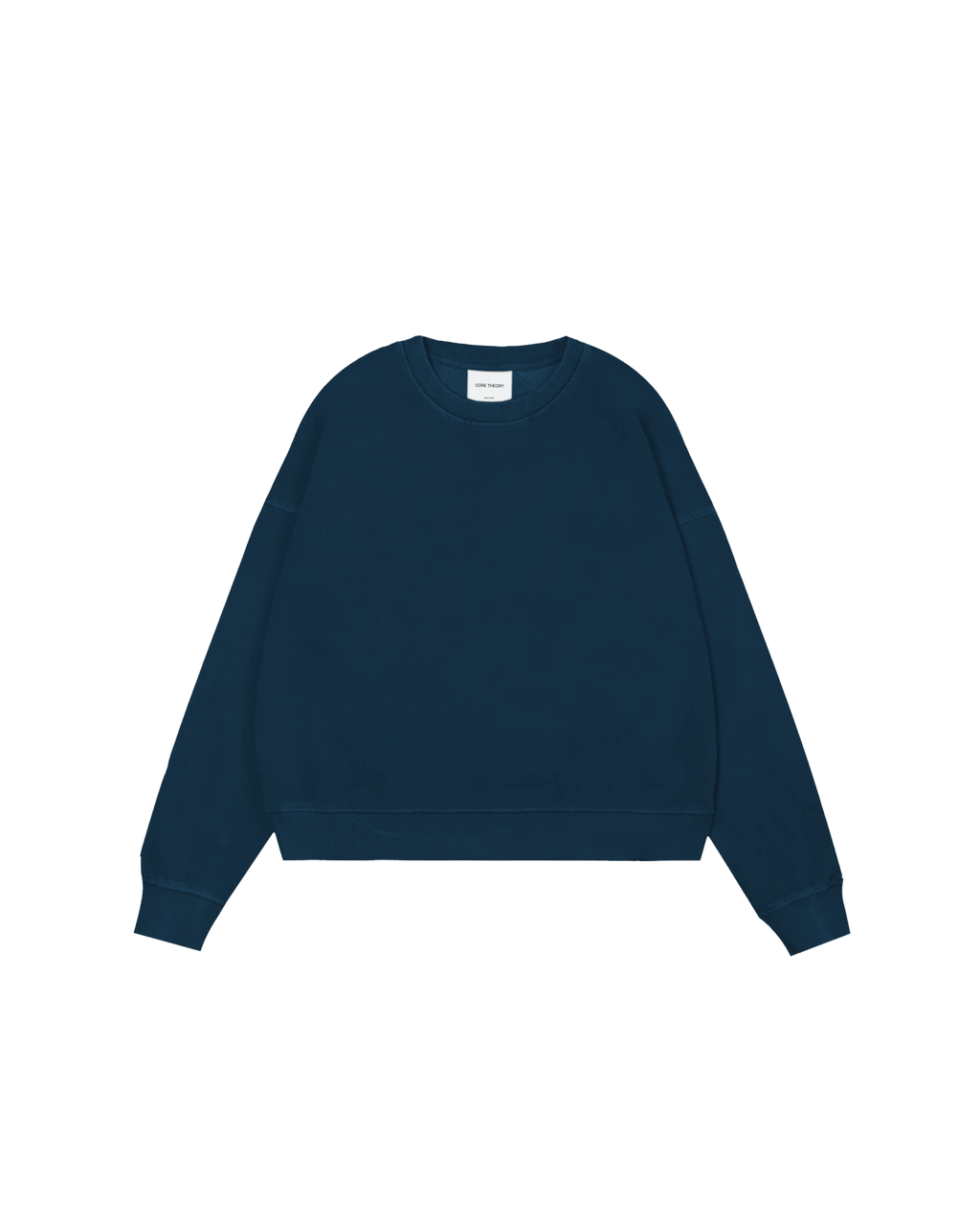 Cropped Crewneck (Blue)