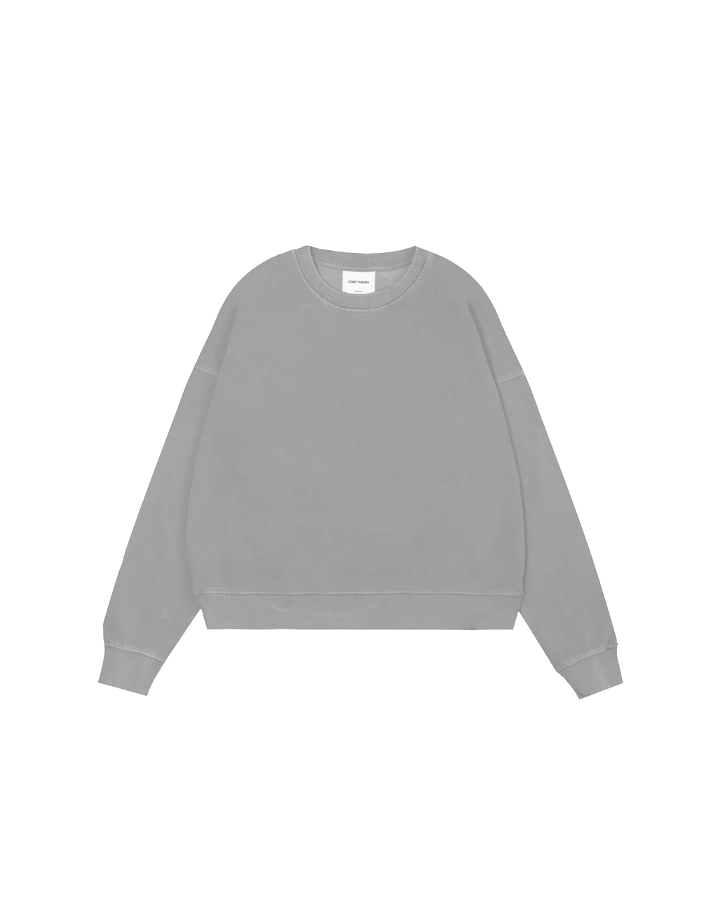 Cropped Crewneck (Grey)