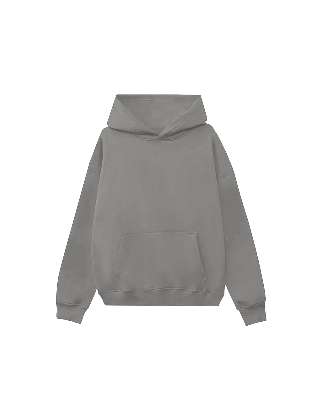 Drop Shoulder Hoodie (Grey)