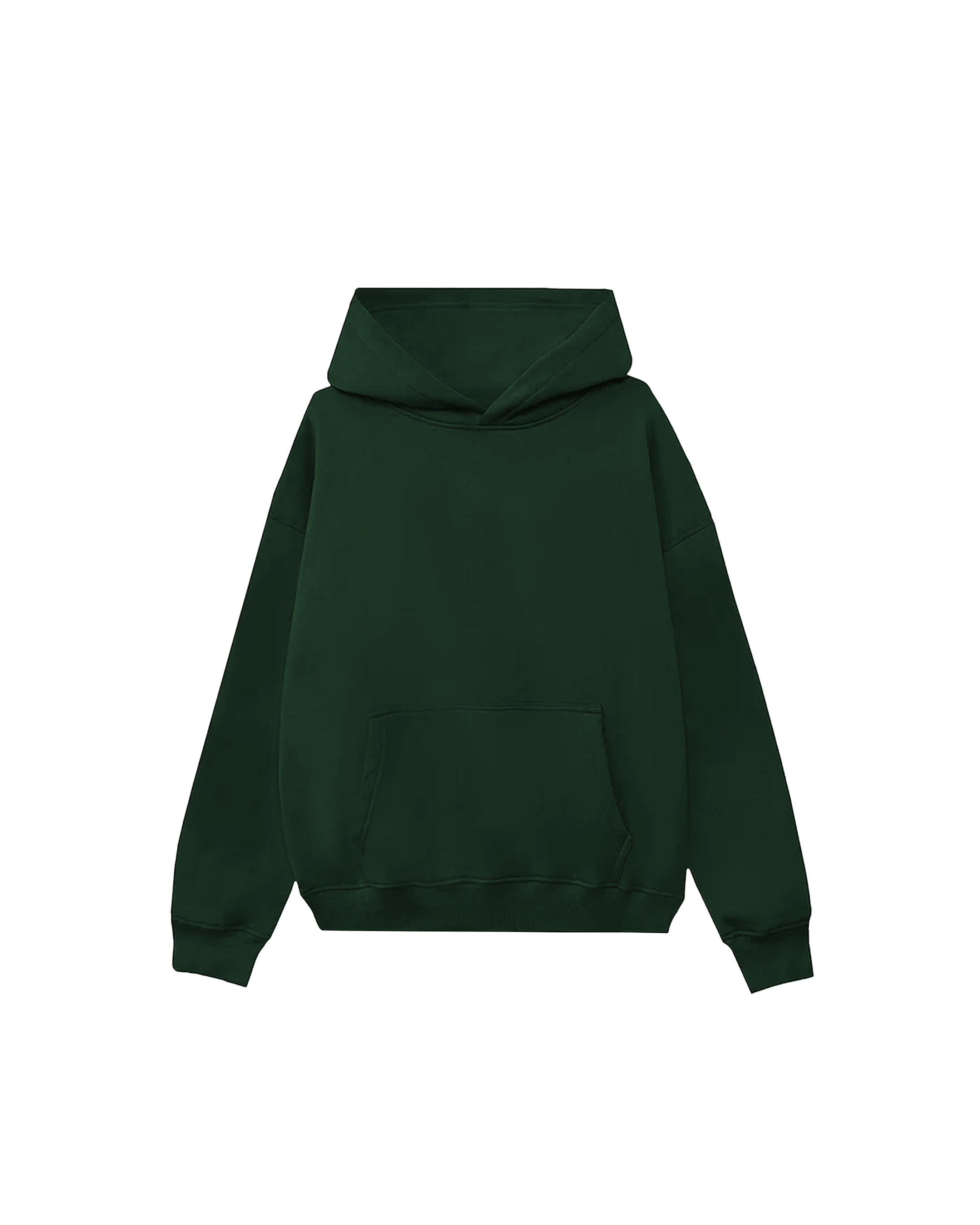 Drop Shoulder Hoodie (Green)