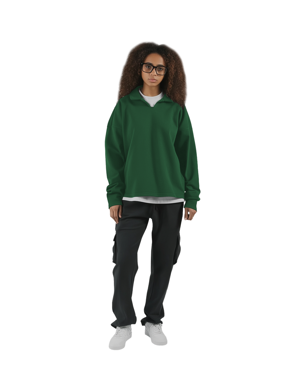 Collared Sweater (Green)