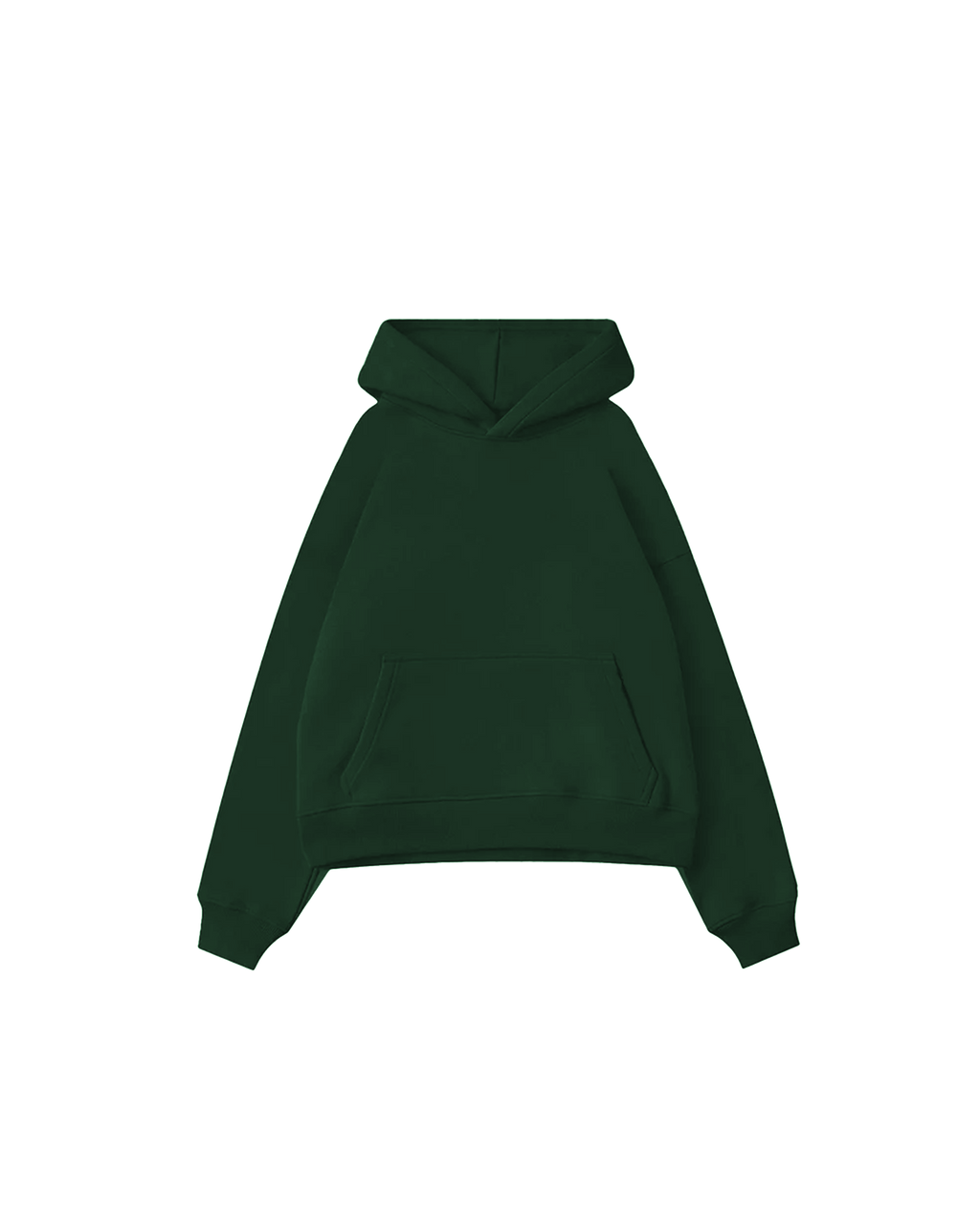 Cropped Hoodie (Green)