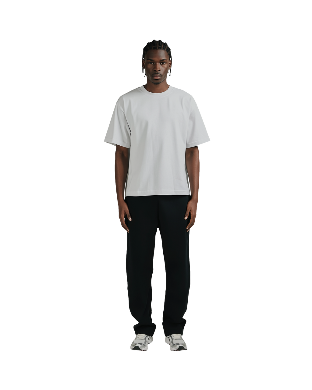 Open Bottom Sweatpant (Black)