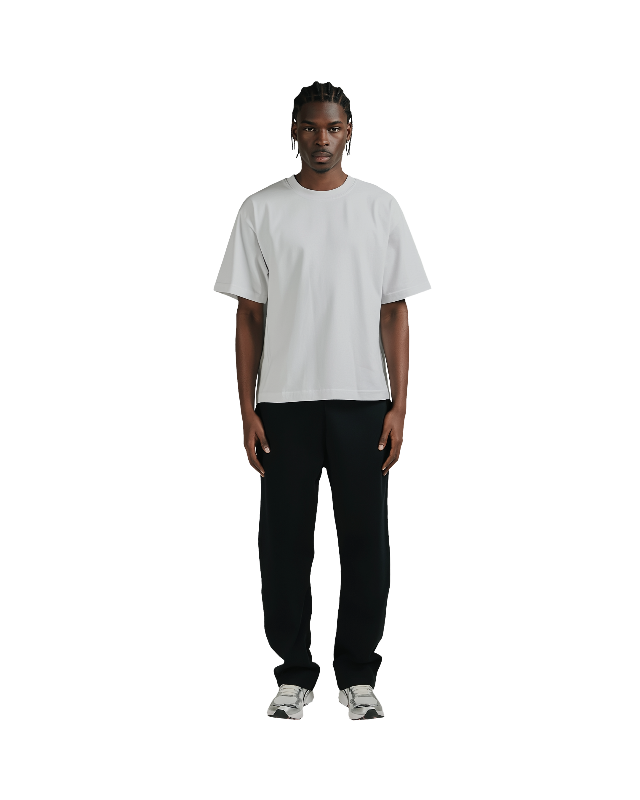 Open Bottom Sweatpant (Black)