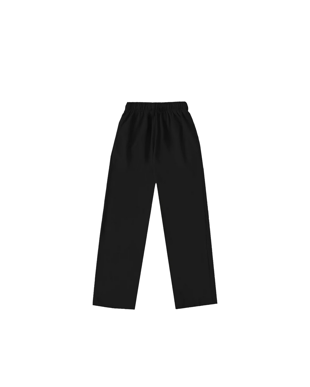 Open Bottom Sweatpant (Black)