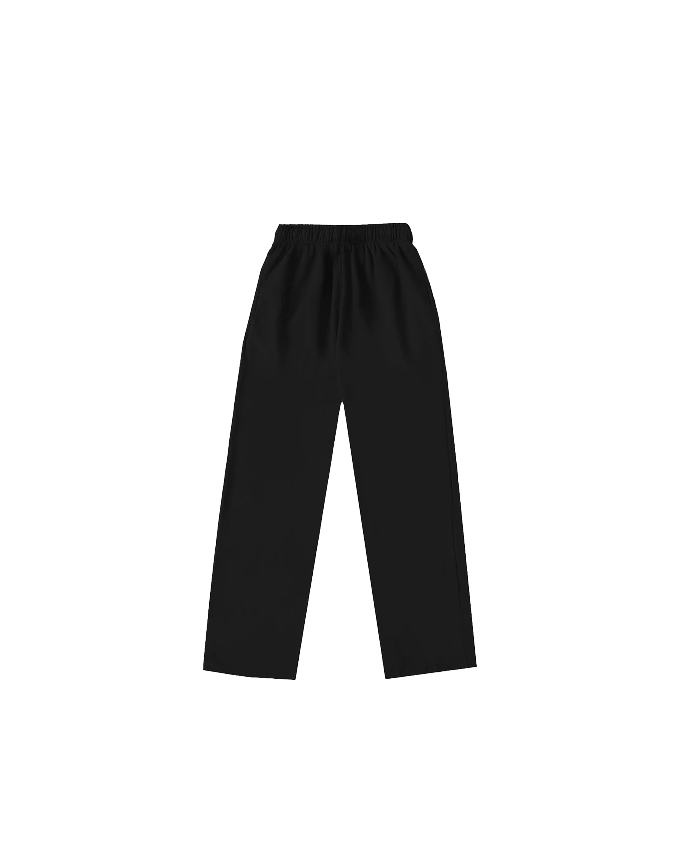 Open Bottom Sweatpant (Black)