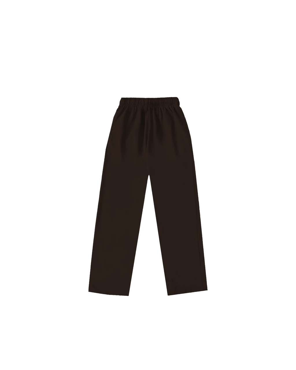 Open Bottom Sweatpant (Brown)