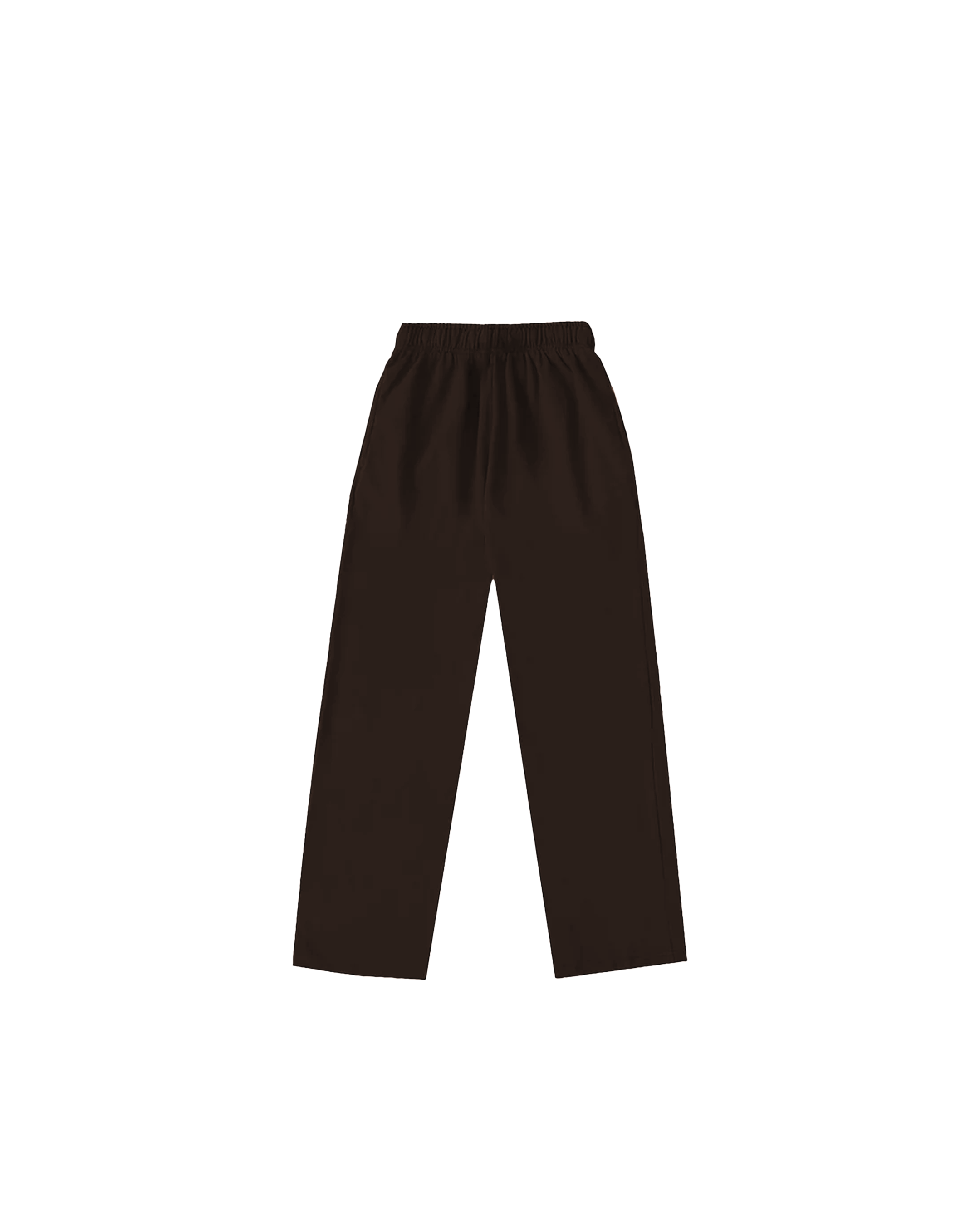 Open Bottom Sweatpant (Brown)